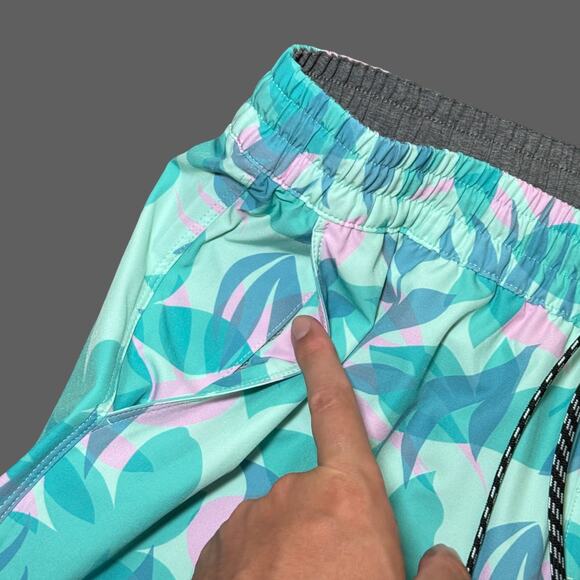 Hurley Aticama Volley Swim Trunks Tropical Mist Blue Men's M NWT - Picture 3 of 9